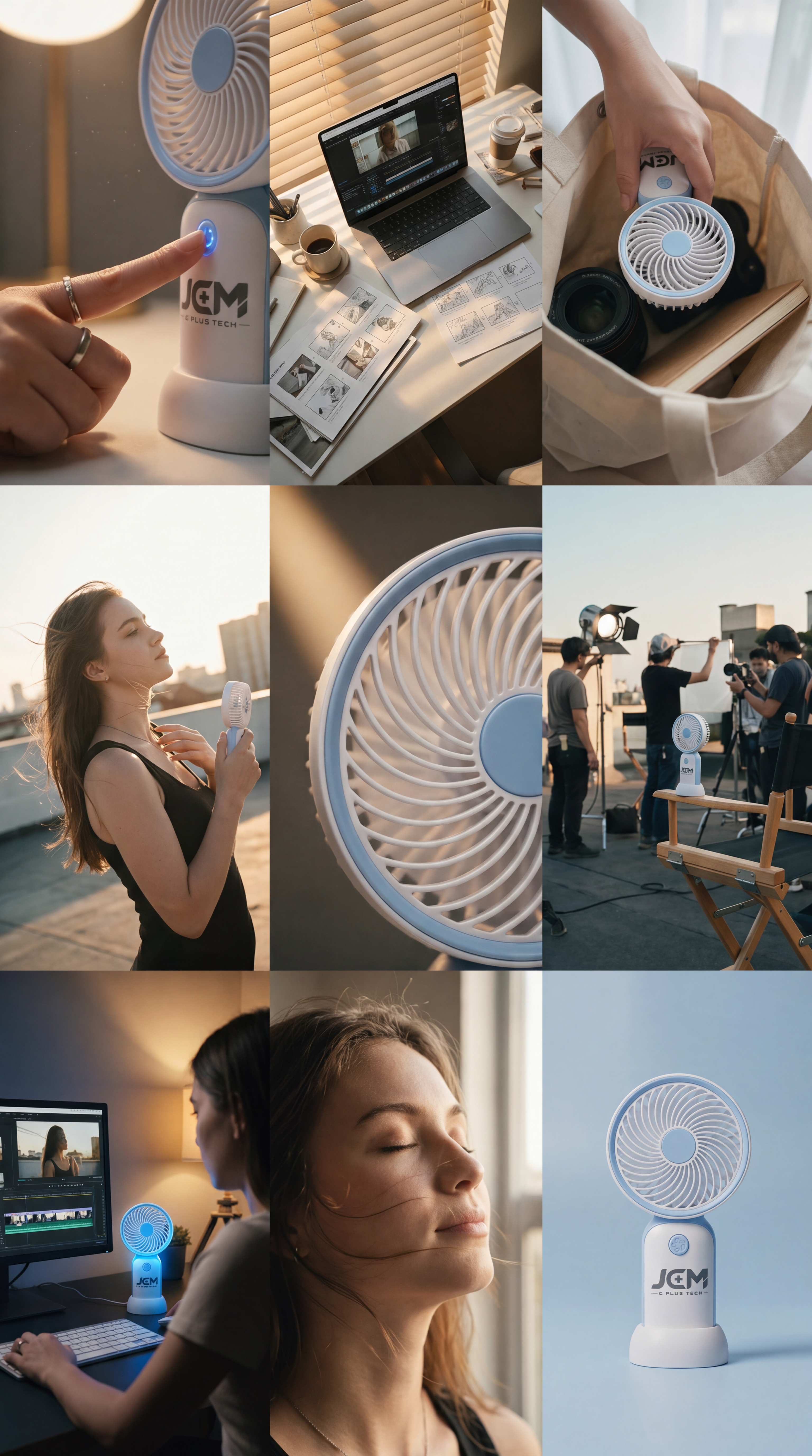 C Plus Tech F3 Portable Fan