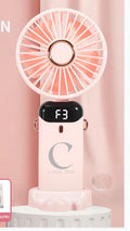C Plus Tech F3 Portable Fan - Pink